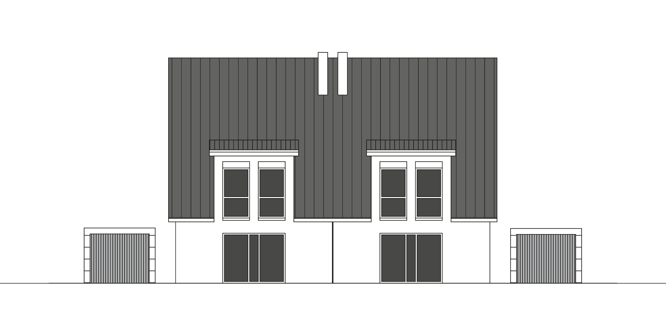 Doppelhaus in Benningen, Hauptstraße